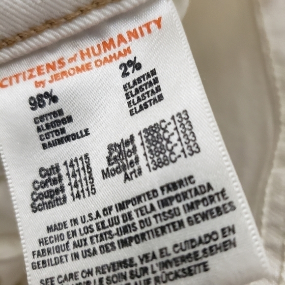 COH Thompson Medium Rise 29" Skinny Jeans Size 26 - Picture 12 of 12